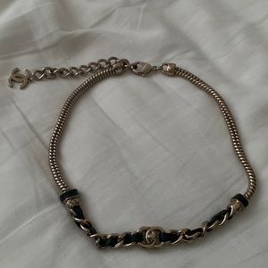 chanel style chocker necklace
